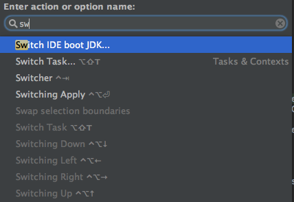 intellij-switch-jdk